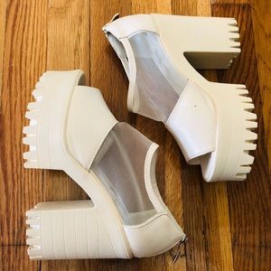 Tan High Heel Shoe